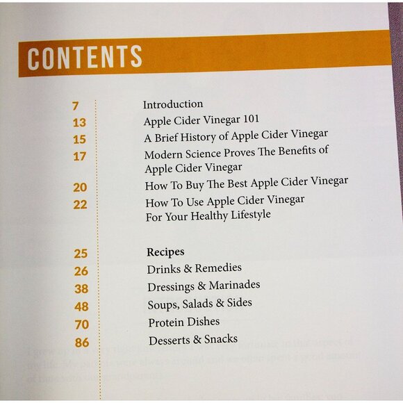The Apple Cider Vinegar Miracle Cookbook By Jake Carney 2019 PB 1st Ed - Picture 7 of 8